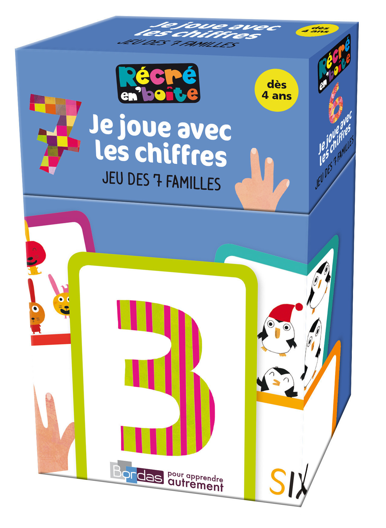 94 On Y Joue A La Recre Récré en boîte - Je joue avec les chiffres Pas Cher | Bureau Vallée