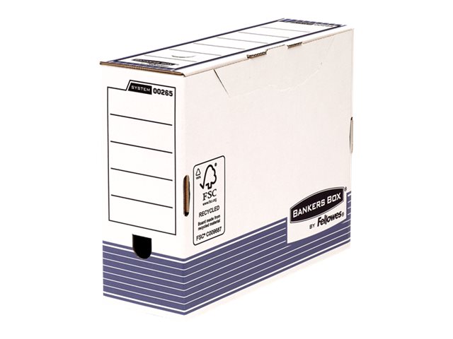 Bankers Box System - 6 boîtes archives - dos 10 cm - Fellowes