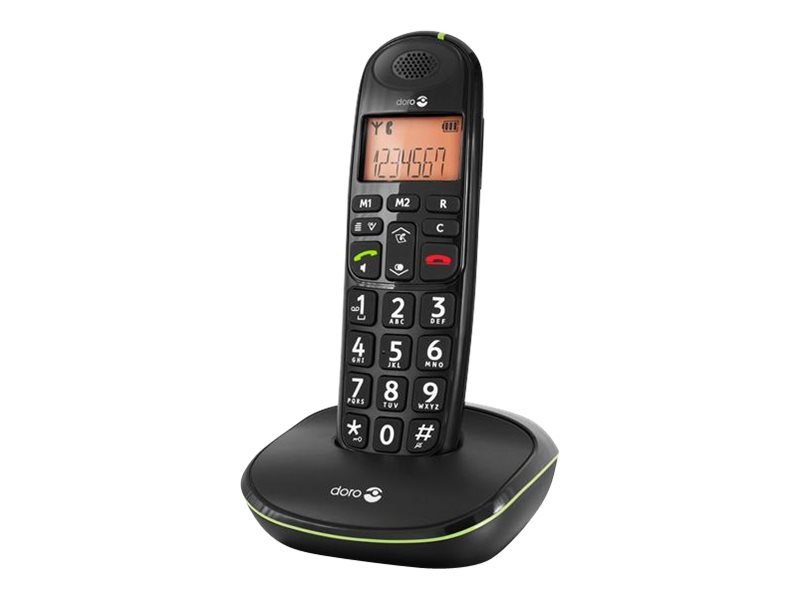 Doro PhoneEasy 100w - téléphone sans fil  - noir