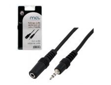 MCL Samar - ralonge de câble audio/stéréo JACK 3,5 (M)/(F) - 2 m