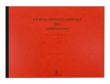 ELVE - Journal des dépenses et recettes pour associations - 27 x 37 cm