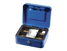 Solveig - Caisse à monnaie 20 x 16 x 9 cm - bleu