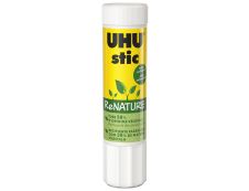 UHU stic ReNATURE - Bâton de colle - 8.2 g - Plastique écologique
