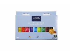 Lefranc & Bourgeois - Pack de 10 tubes de peinture (gouache tempéra) - 10 ml
