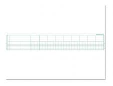 Exacompta - Piqûre comptable - 9 colonnes par page - 25 x 32 cm - 80 pages