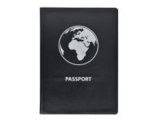 Exacompta Hidentity - Etui de protection de passeport - PVC - noir