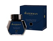 Waterman - Flacon d'encre 50ml pour stylo plume - noir