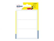 Avery - 21 Étiquettes multi-usages blanches - 34 x 75 mm