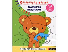 Coloriages malins - Nombres magiques petite section 3/4 ans
