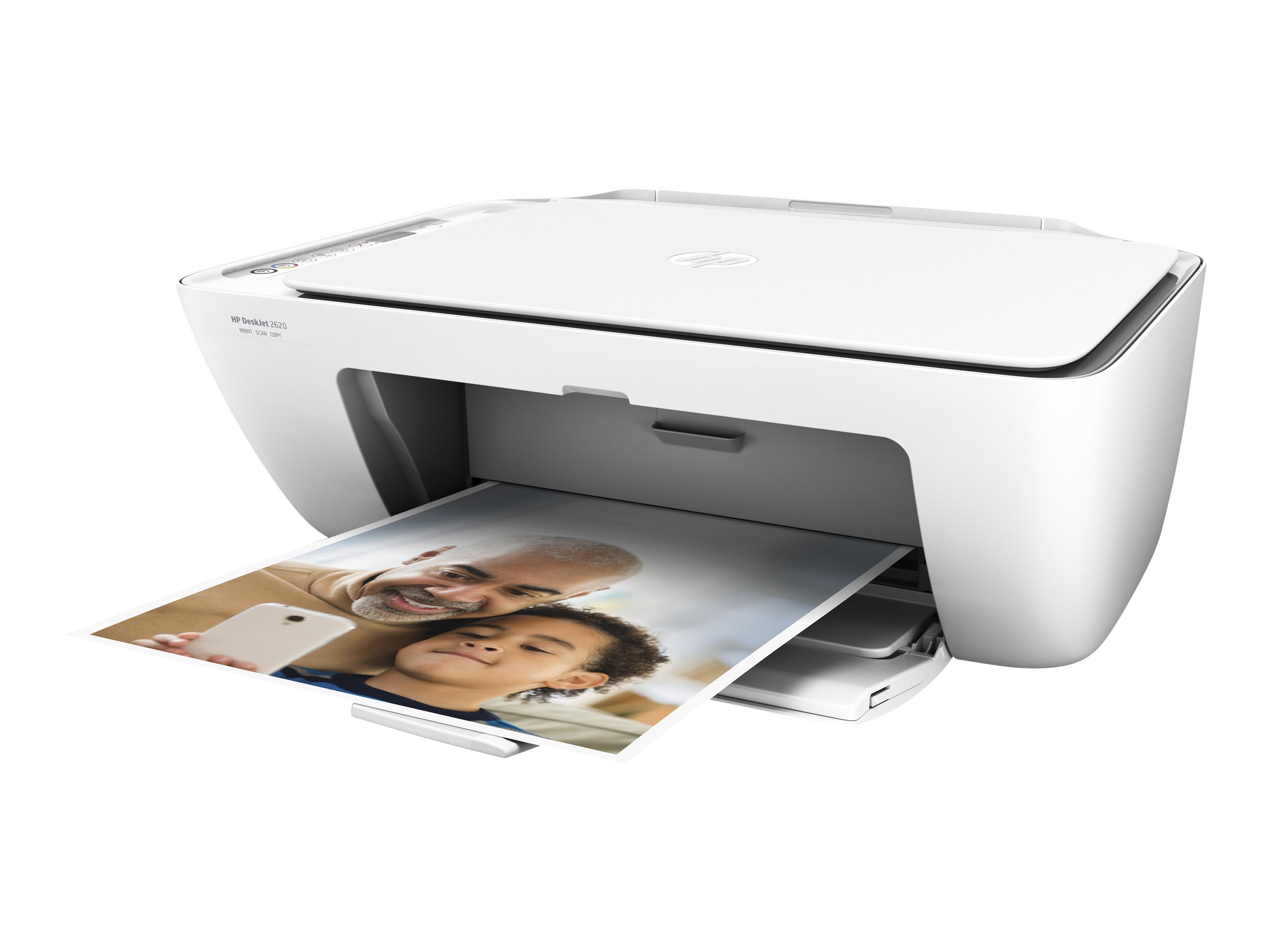 HP Deskjet 2620 All-in-One - imprimante multifonctions jet d'encre couleur A4 - Wifi, USB