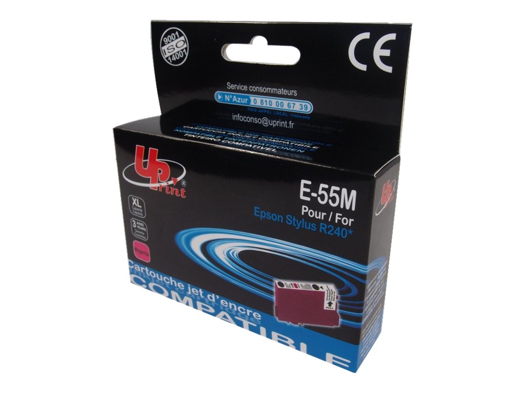 Cartouche Encre Bureau Vallée Epson Epson T0553 Canard - compatible UPrint E.55M - magenta - cartouche d