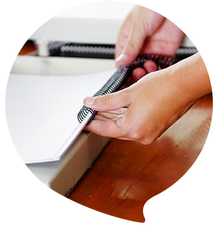 Service de finition de documents