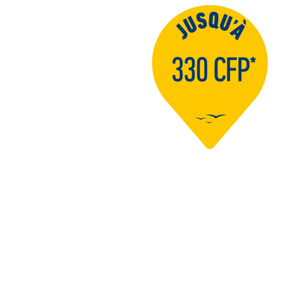 Rachat de cartouche jusqu`à 330 CFP