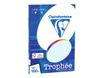 Clairefontaine Trophée - Papier couleur - A4 (210 x 297 mm) - 160 g/m² - Ramette de 50 feuilles - bleu