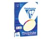 Clairefontaine Trophée - Papier couleur - A4 (210 x 297 mm) - 160 g/m² - Ramette de 50 feuilles - ivoire