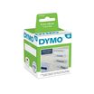 Dymo LabelWriter  - Ruban d'étiquettes auto-adhésives - 1 rouleau de 220 étiquettes (50 x 12 mm) - fond blanc écriture noire