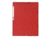 Exacompta Nature Future - Chemise à 3 rabats - A4 - pour 250 feuilles - rouge