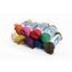 Maildor - Pelote de raphia naturel - ruban d'emballage 50 g - rouge