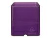 Exacompta Pen-Cube - Pot à crayons violet translucide