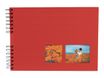 Exacompta Milano - Album photos 32 x 22 cm - 50 pages - rouge