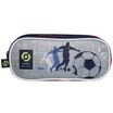 Trousse rectangulaire Ligue 1 - 2 compartiments - gris - Bagtrotter