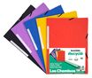 Bureau Vallée Recyclé - 5 Chemises à rabats recyclées - A4 - couleurs assorties