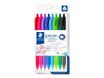 STAEDTLER ball 4230 - Pack de 8 stylos à bille - couleurs assorties - pointe moyenne
