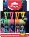 Maped Deepsea Paradise - 4 Surligneurs en blister