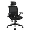 Fauteuil gamer SPEEDER ONE - accoudoirs réglables - appui-tête intégré - noir
