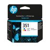 HP 351 - 3.5 ml - couleur (cyan, magenta, jaune) - cartouche d'encre originale (CB337EE#UUS)