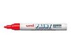 Uni PAINT PX - Marqueur permanent - pointe ogive - rouge