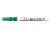 Uni PAINT PX - Marqueur permanent - pointe fine - vert foncé
