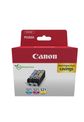 Canon CLI-521 - Pack de 3 - cyan, magenta, jaune - cartouche d'encre originale