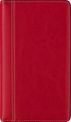 Agenda de poche spiralé Interplan Palermo - 1 semaine sur 2 pages - 9 x 16 cm - rouge - Brepols