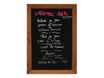INOVSHOP - Cadre mural bois fond ardoise - 40 x 72 cm