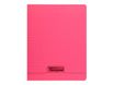 Calligraphe 8000 - Cahier polypro 17 x 22 cm - 96 pages - grands carreaux (Seyes) - rouge