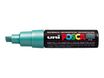 Posca - Marqueur peinture pointe large - vert métallique