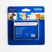 Brother TZe231S - Ruban d'étiquettes auto-adhésives - 1 rouleau (12 mm x 8 m) - fond blanc écriture noire