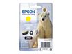 Epson 26 Ours polaire - jaune - cartouche d'encre originale