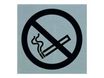 Pickup - Plaque de signalisation -  80 x 80 mm - autocollant - interdit de fumer