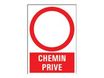 Pickup - Panneau Chemin privé - 230 x 330 mm