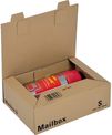 Boîte postale d'expédition format S - 25 cm x 17,5 cm x 8 cm - kraft - Logistipack