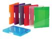 Viquel Propysoft - Boîte de classement plastique - dos 30 mm - rouge - avec étiquette tranche