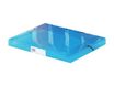 Viquel Propysoft - Boîte de classement plastique - dos 30 mm - bleu - avec étiquette tranche