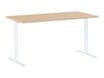Bureau YES ! - 140 cm - Pieds ajustables - Chêne
