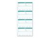 Exacompta - Carnet broché de messages téléphoniques - 50 dupli - 29,7 x 14,8 cm