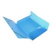 3130630556725-Exacompta Iderama PP - Chemise polypro à rabats - A4 - pour 250 feuilles - bleu clair-Angle gauche-1