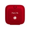 8435430616798-NGS Roller Coaster - mini enceinte waterprof sans fil - bluetooth - rouge-Haut-2