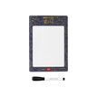 8054320569299-Legami - Tableau blanc magnétique - 28 x 35 cm - étoiles-Avant-0