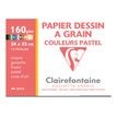 3329680967722-Clairefontaine Dessin à Grain - Pochette papier à dessin - 12 feuilles - 24 x 32 cm - 160 gr-P_96772_1-0
